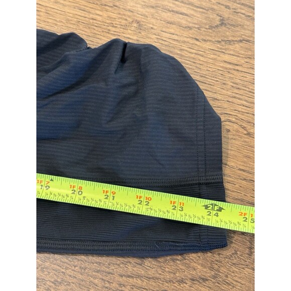 Lululemon Dance Studio Mid Rise Cropped Pant Women’s 8 Black Tie Waist Pockets - Picture 11 of 13